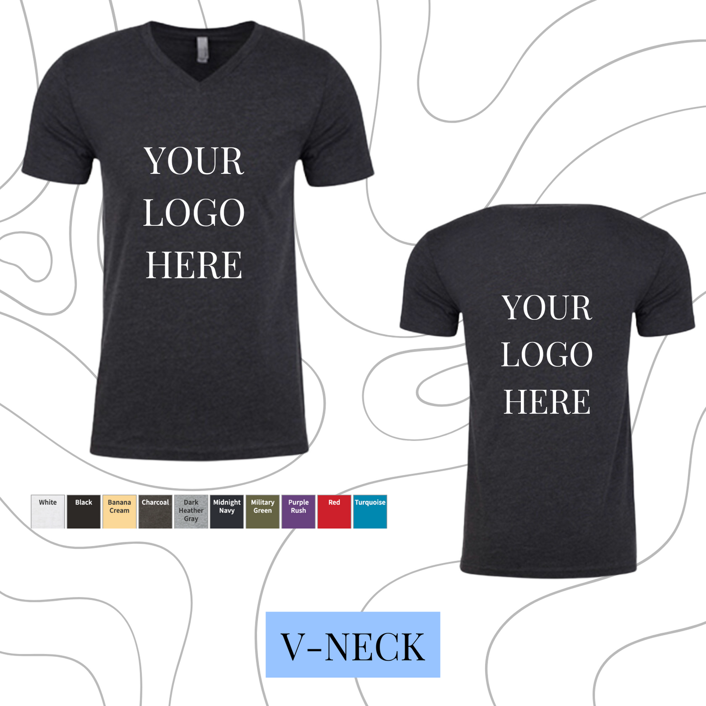 V-NECK TEE